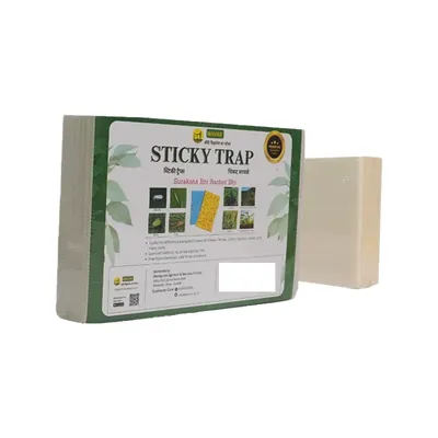 WAVAR A4 Size (12 x 8 Inch) White Sticky Trap (Pack-Bundle of 1)