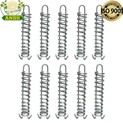 AGRIANSH Solar Fencing Wire Tension Spring for Tightening Wire (Pack of 10)