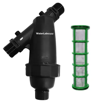 WaterLabs WL0820 50 Micron, 3/4 Inch Screen Filter with 304 Grade Stainless Steel Mesh for Irrigation Purpose (20 mm)