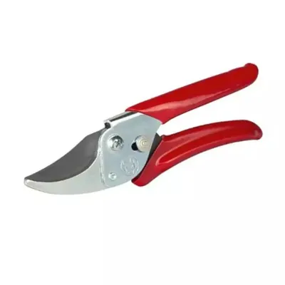 Wolf Garten Manual Anvil Secateur/Bypass Pruner/Garden Shear RR-EN, Diameter Upto 19 mm, Gloss galvanised