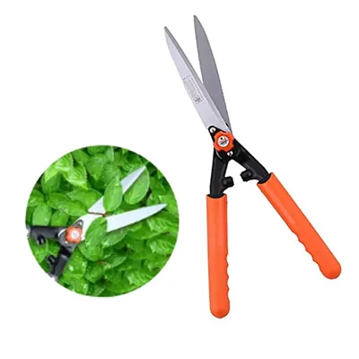 Global Nature Agro Hedge Shear With 10 Inch Blade & Plastic Handle For Gardening, Pruning & Farming