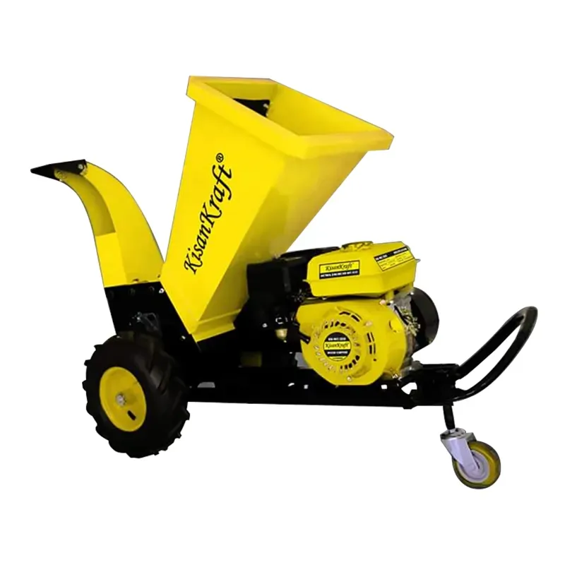 KisanKraft KK-WC-300 Wood Chipper Shredder with 210 CC Engine