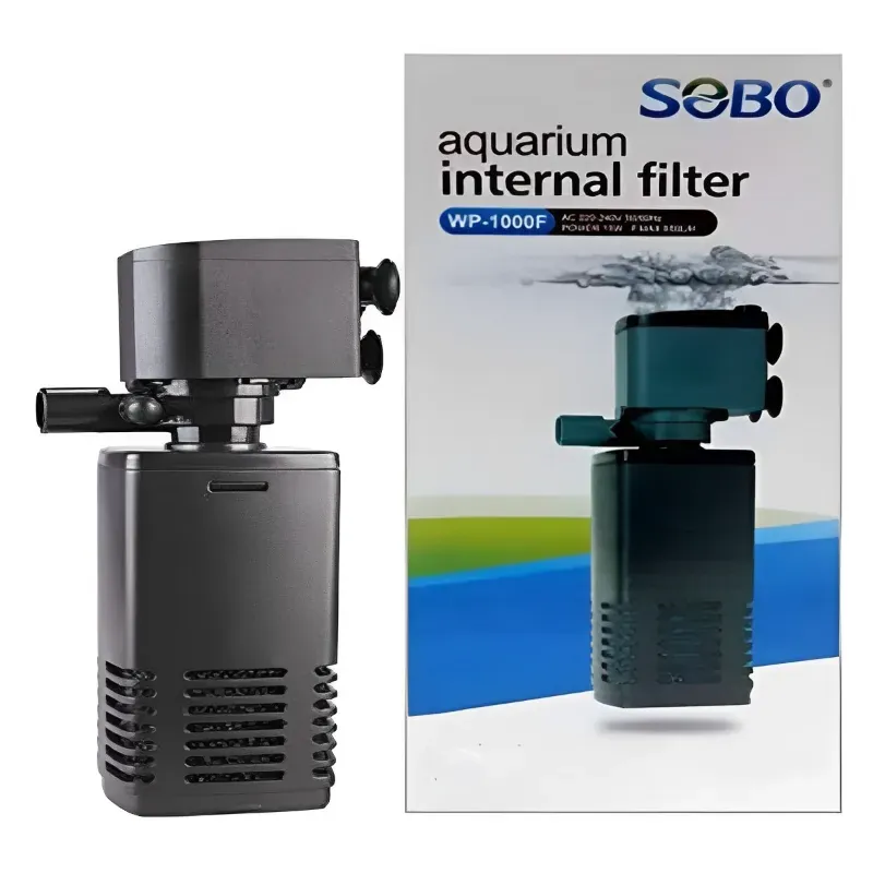 Sobo 15 W WP-1000F (650 LPH) Aquarium Internal Filter for Salt and Fresh Water