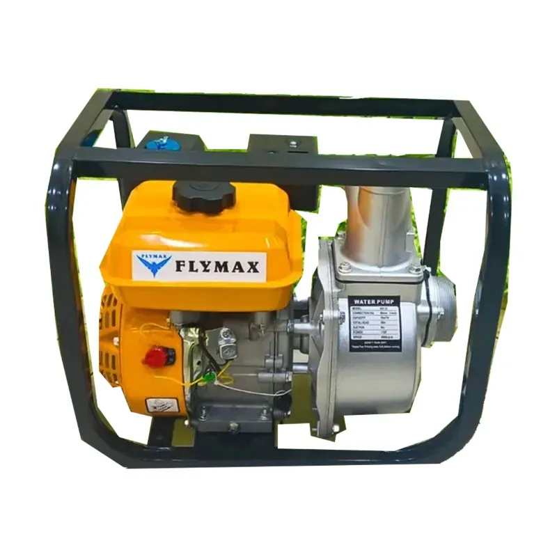 FLYMAX 8 HP, 3 Inch, Petrol Water Pump for Irrigation Purposes, WP-33 (square frame)
