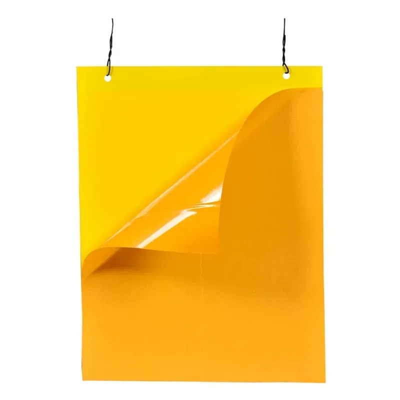 SK AGROTECH 28 x 22 cm 25 pieces Yellow Sticky Insect Trap, PVC Sheet (Quantity-1 bundle)