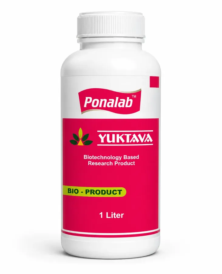 PONALAB Yuktava 100 ml Bio-Stimulant Plant Growth Promoter Water Soluble Liquid for Root Development, Flowering & Fruit Setting