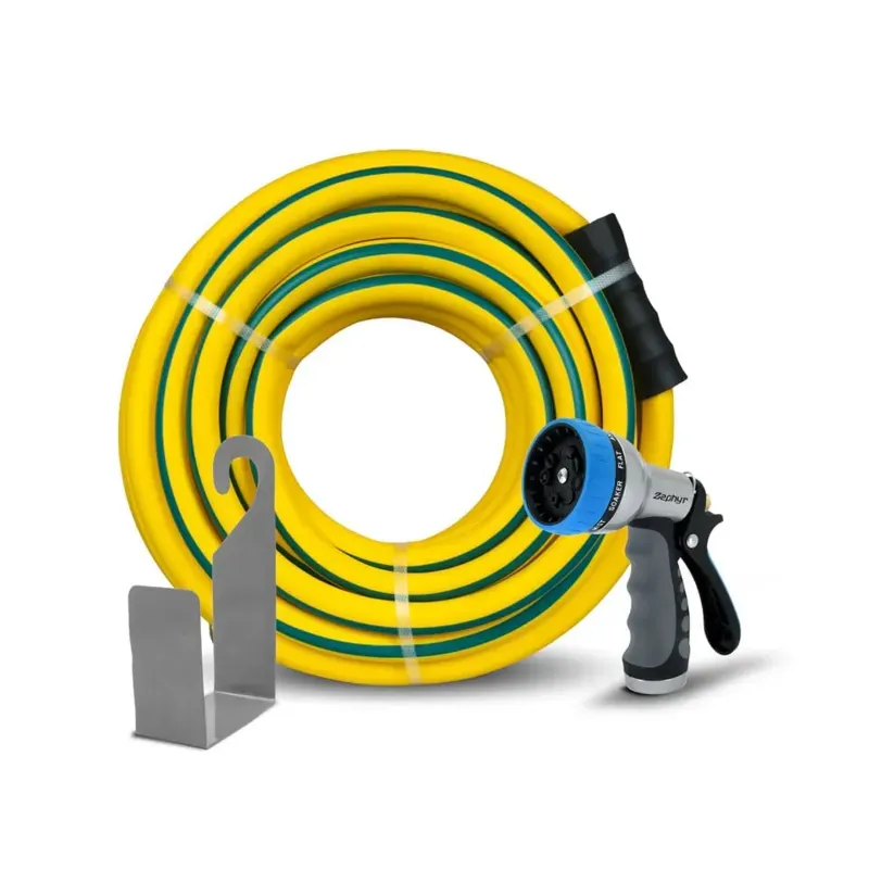 Zephyr Pet Bath Hose Pipe Combo With 9 Mode Gun for Home Grooming, Flexible Pet Shower, 19 mm 30 m, ZPET016