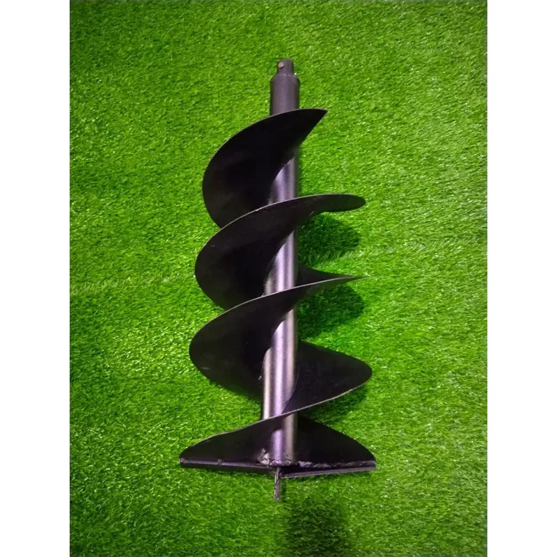 ZEYANG 12 Inch Double Spiral Auger Bit for 2 Stroke & 4 Stroke For Earth Auger/ Post Hole Digger Machine, EA-042