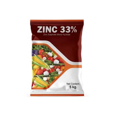 NSBCS 5 kg 33% Zinc Sulphate Monohydrate Prevents Chlorosis Fertilizer