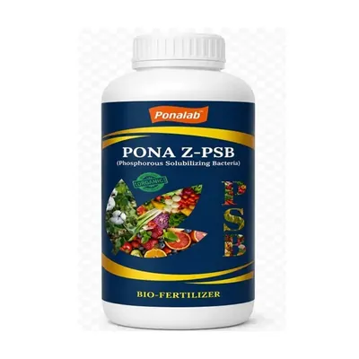 PONALAB Pona Z PSB Liquid (5 Litre) Bio-Fertilizer 1 x 10⁸ CFU/ml Dual-Action Zinc & Phosphate Solubilizing Bacteria for Agriculture