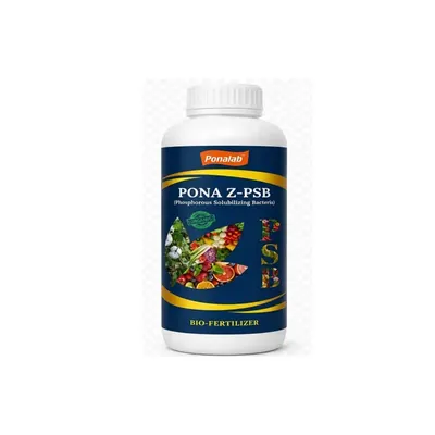 PONALAB Pona Z PSB (250 ml) Bio-Fertilizer 1 x 10⁸ CFU/ml Dual-Action Zinc & Phosphate Solubilizing Bacteria for Agriculture Use