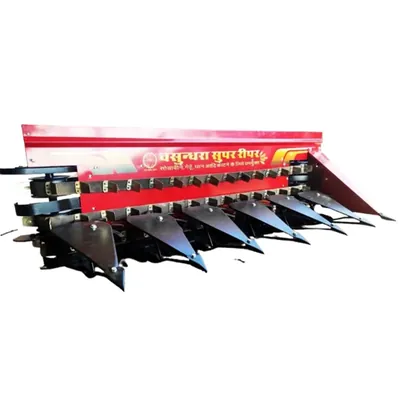 Vasundhara 7 ft 3 Belt Reaper Attachment for 30 HP Tractor For Wheat, Paddy and Soyabean, VKY-TMCR-73F