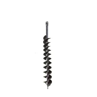 ZEYANG 3 Inch Double Spiral Earth Auger Bit for 2 Stroke & 4 Stroke Earth Auger, EA-032