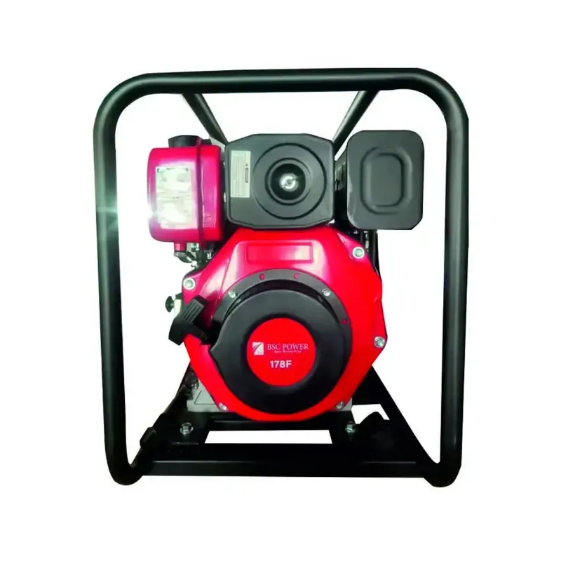 BSC WP-178F 4-stroke, 6.5 HP, 3 Inch Petrol Operated Water Pump Suitable For Irrigation Purposes