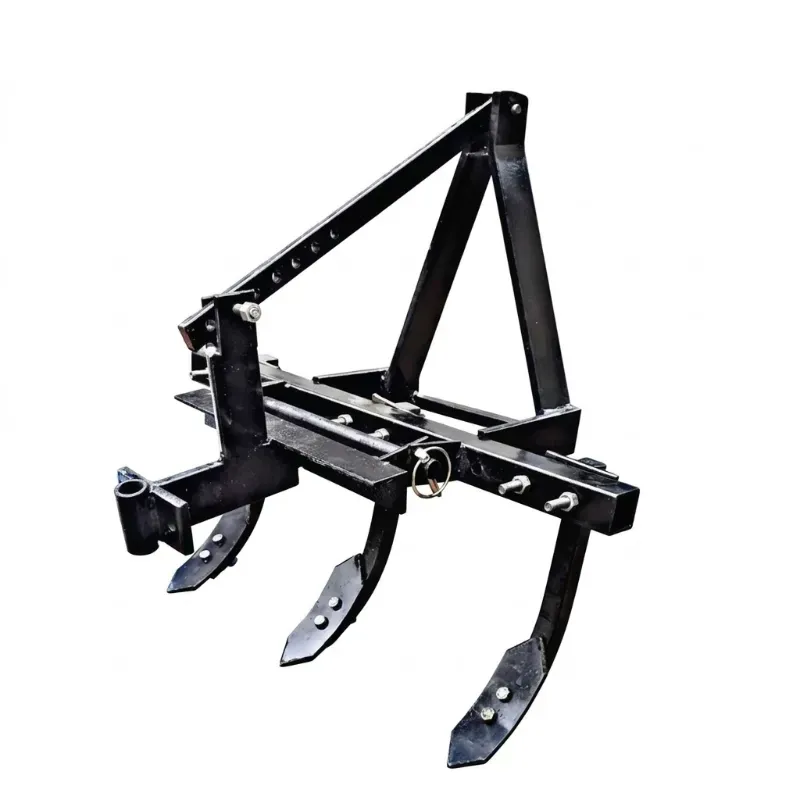Heavy Duty Mild Steel 3 Tyne Cultivator With Top Link For 5 to 9 HP Petrol and Diesel Power Weeder