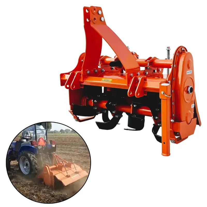 WEGMAN Mini Rotavator 3 ft with 16 Blades Efficient for Soil Preparation Suitable for 12 to 28 HP Mini Tractors