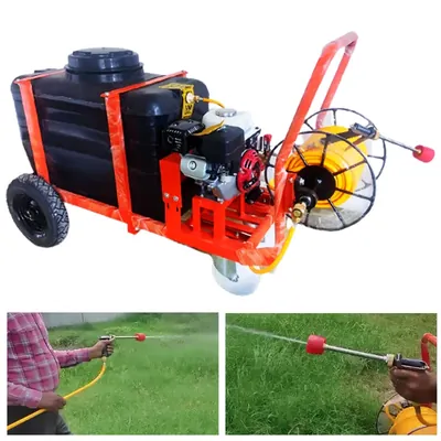 Heavy Duty 300 Litre Trolley Sprayer with Honda GX-80 Engine