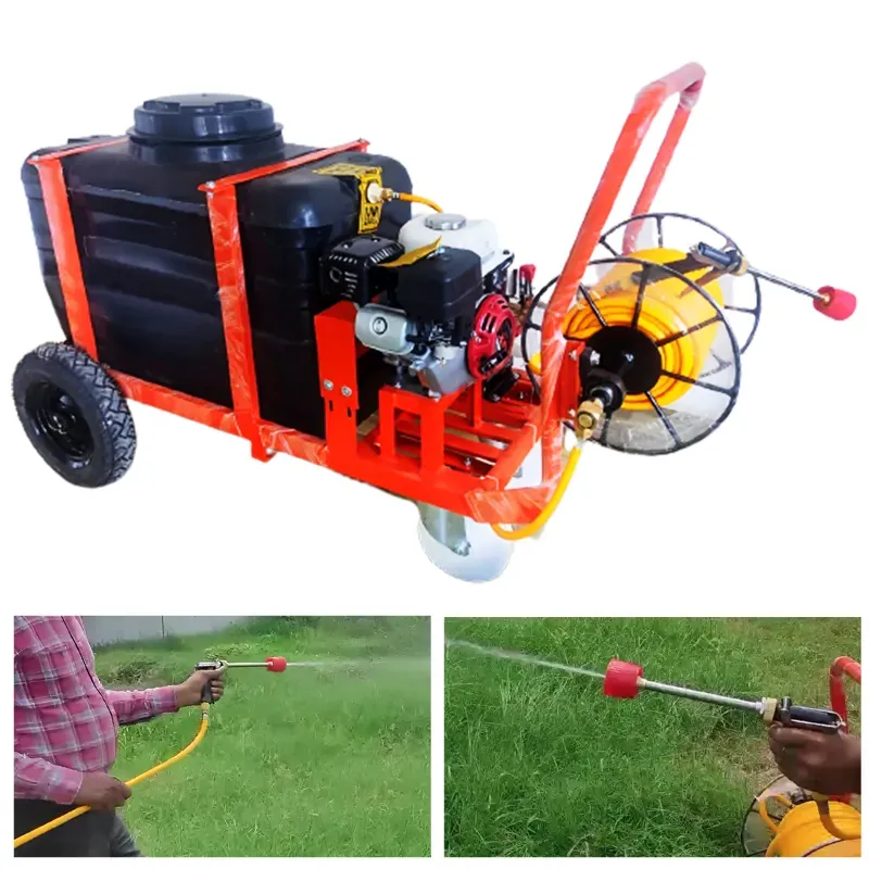 Heavy Duty 300 Litre Trolley Sprayer with Honda GX-80 Engine