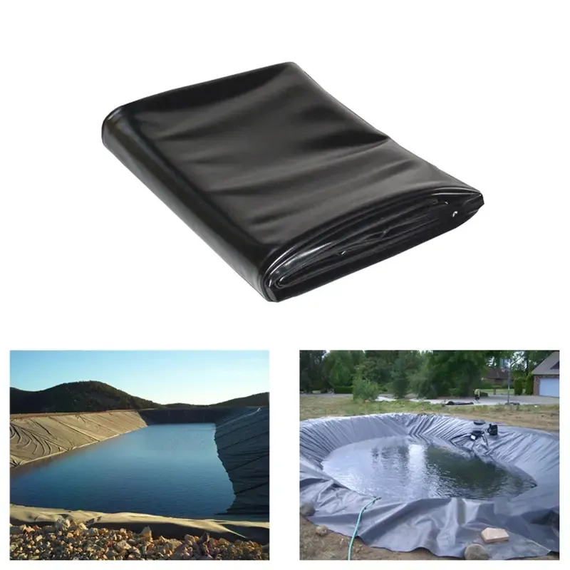 ZN GLOBAL NATION 300 Micron HDPE 19 x 164 ft Pond Liner Sheet for Water Retention