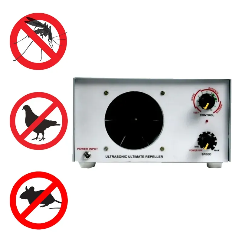 Moskitrap PNT 1100, Ultrasonic Repller for Rodents, Birds etc. 300 Sq. Feet (28 sq. metre) Approx Coverage Area