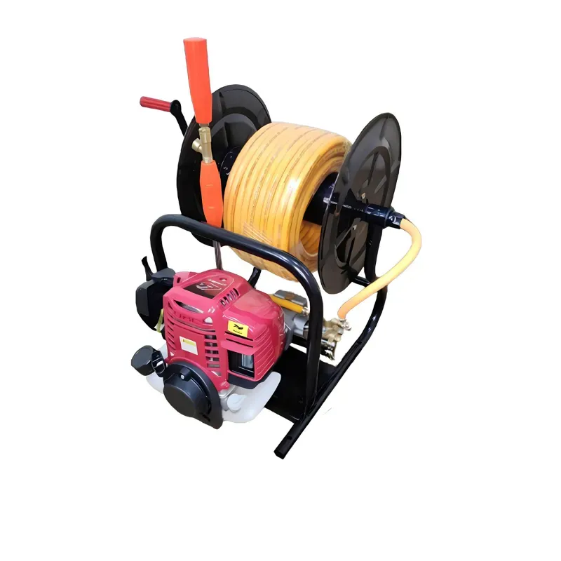 Golf Ultra 35 CC 4 Stroke Gardening Sprayer, Agriculture Pest Spray Machine for Agriculture With Hose Reel, 30 m Hose Pipe & Spray Gun