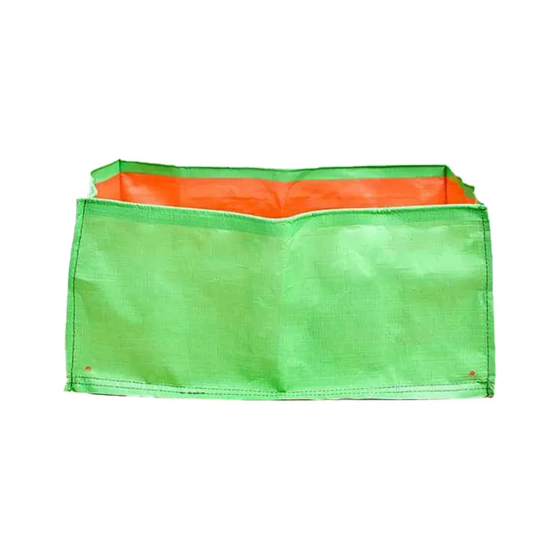 Siddhi Agritech 320 GSM 2 x 2 x 1 ft HDPE Square Type Reusable Grow Bag for Garden and Nursery (Pack of 10 pieces)