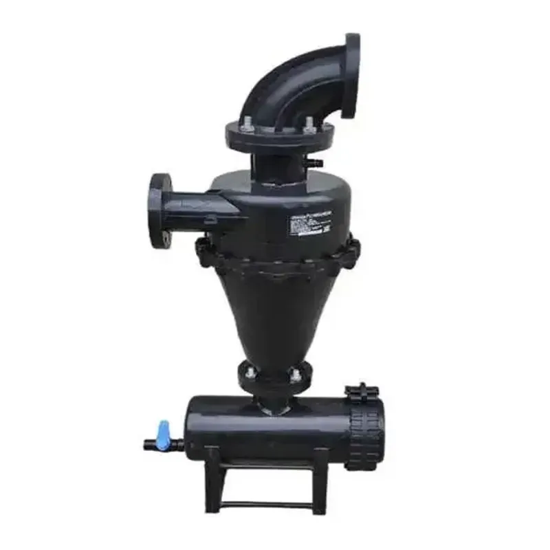 3 Inch Hydrocyclone Filter with Flenge End Bend, Ideal For Filtering Sand & Solid Particles From Water