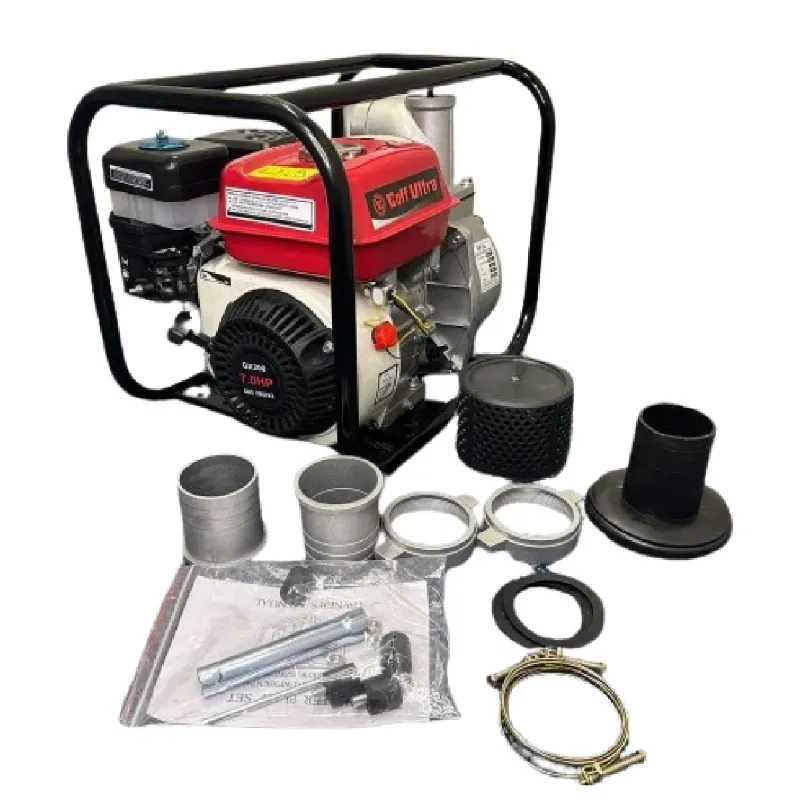 Golf Ultra 6.5 HP 3*3 Inch Petrol Water Pump With Accessories For Irrigation/Fish Farming/Domestic Use