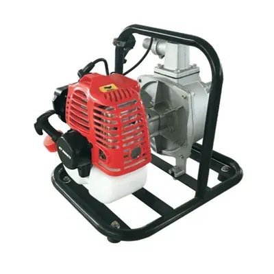 GT Shakti GT-WP10E 1-Inch Petrol Water Pump, High-Performance 2-Stroke Portable Irrigation Pump