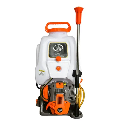 Lion 25 Litre Commissioner 4-Stroke Double Suction 32 CC Knapsack Power Sprayer for Agricultural Crop Spraying