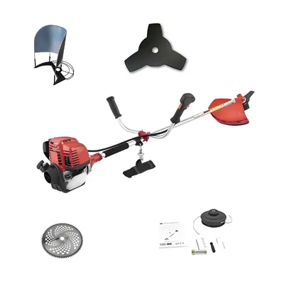 Greenleaf 1.7 HP, 4 Stroke and 35 CC Sidepack Petrol Brush Cutter
