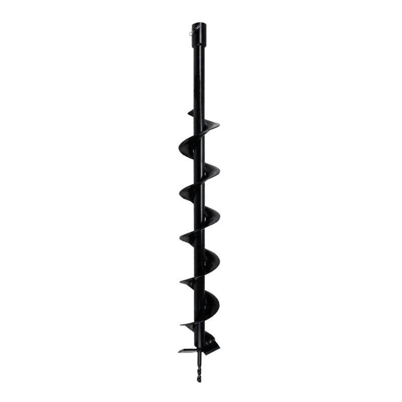 MECSTROKE Single Spiral 4 Inch Drill Bit Suitable for For Earth Auger/ Post Hole Digger Machine