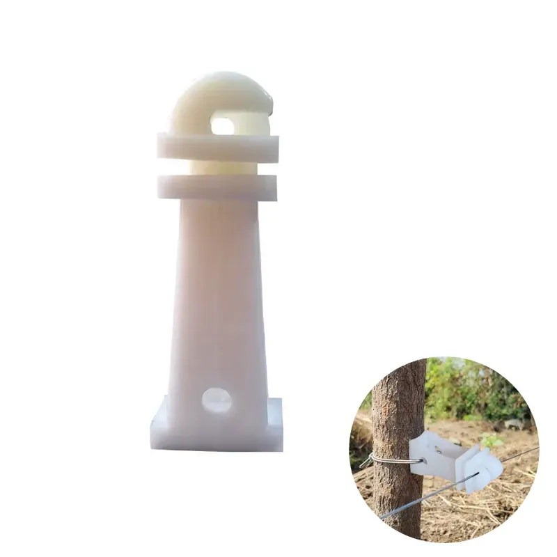 3 Inch White Fencing Insulator for Zatka Machine (Pack of 50)