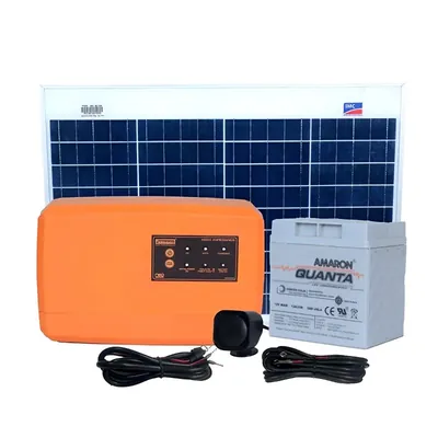 FIELDMASTER NEO V2 Electric and Solar Zatka Machine 4 Joule 3000 m for 30 Acre Farms with Battery & Solar Panel