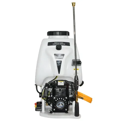 Lion Japani Power Sprayer, 25 Litre 4 Stroke 32 CC Double Suction Knapsack Power Sprayer With Garden Sprayer