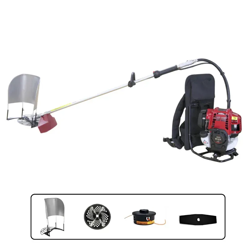 Really Backpack Multi Crop Cutting Machine R50-B, 4 Stroke 50 CC Jonathan Engine For Agriculture & Gardening Grass Cutting