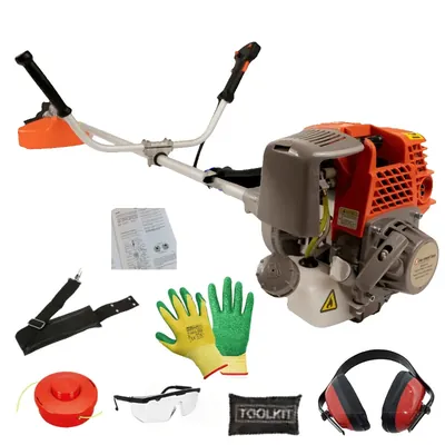Xtra Power XPG-BC4S, 31 CC 4 Stroke Sidepack Petrol Brush Cutter, 0.7 kW Efficient Grass Cutting Machine