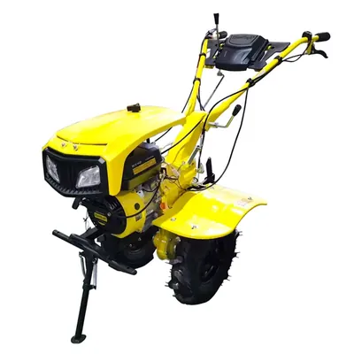 KisanKraft KK-IC-412P, 7 HP 4 Stroke Petrol Power Weeder With Dual Headlight