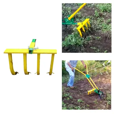 Parasmani Agritech 4 Teeth Tine Attachment for Manual Wheel Hoe