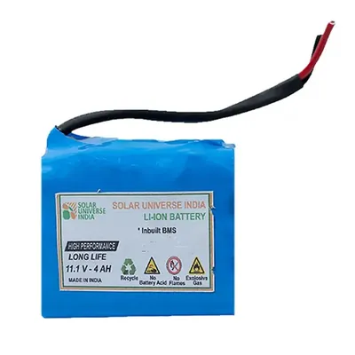 Solar Universe India 4000mAh Lithium Ion Battery with inbuilt BMS