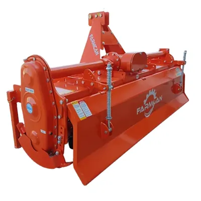 Farmcan 6 ft Regular Plus Rotavator with 42 Blades Suitable for 45 HP to 60 HP Tractor (Type-Gear Box, Single Speed)