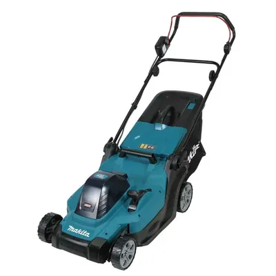 MAKITA 40 V, XGT BL, With 43 cm Cutting Width, Cordless Lawn Mower (With Battery & Charger), LM004GM103