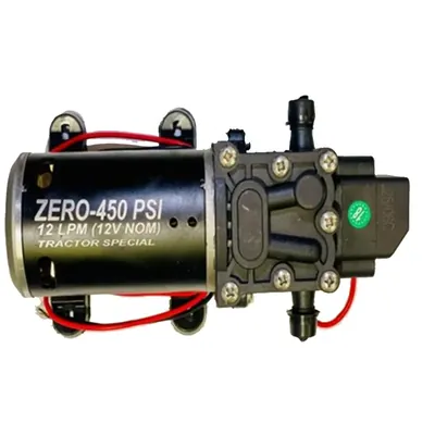 ZERO 12 V, 450 PSI Metal Body Tractor Special Motor With Thread For Sprayer