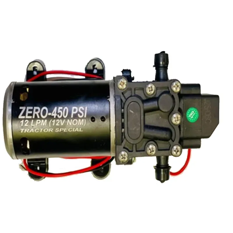 ZERO 12 V, 450 PSI Metal Body Tractor Special Motor With Thread For Sprayer