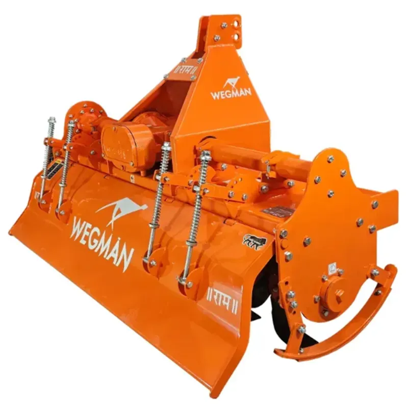WEGMAN 7 ft Rotavator (Semi Champion Plus) with 48 Blades Suitable for 50 HP to 65 HP Tractors (Type-Gear Box, Single Speed)