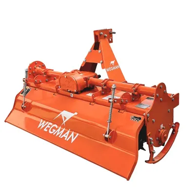 WEGMAN 6 ft Regular Plus Rotavator with 48 Blades Suitable for 45 HP to 60 HP Tractor (Type-Gear Box, Multi Speed)