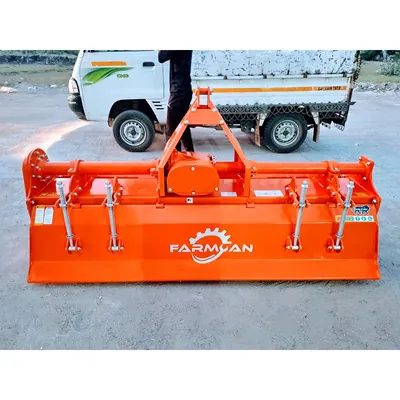 Farmcan 7 ft Regular Plus Rotavator with 48 Blades Suitable for 50 HP to 65 HP Tractors (Type-Gear Box, Multi Speed)