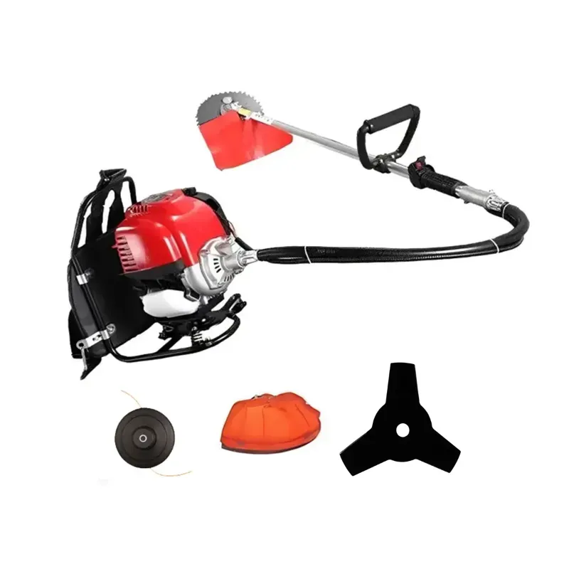 Ralli 35.8 CC 4 Stroke Backpack Petrol Brush Cutter, Powerful Machine for Long Hour Farming, BC 38BP