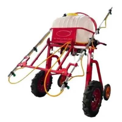 Really RAPL-BS-100, Self Propelled Boom Sprayer, 100 Litre Trolley Sprayer, With 7 HP 4 Stroke & 16 Nozzles