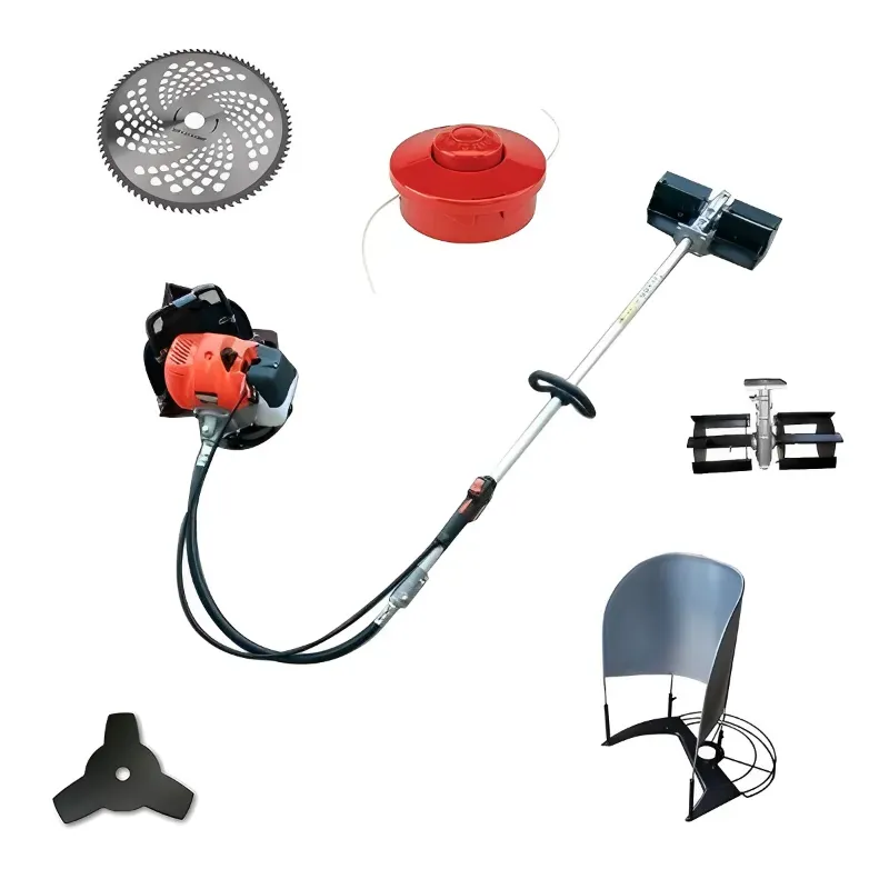 Greenleaf 1.2 HP, 4 Stroke Backpack Brush Cutter with Tiller Attachment (35 CC)